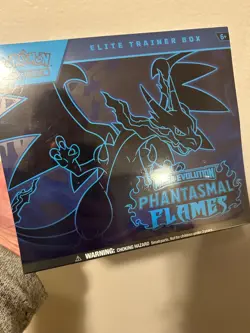 Pokemon TCG Mega Evolution Phantasmal Flames Elite Trainer Box ETB New Sealed - Image 1