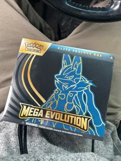Pokemon TCG Mega Evolution Lucario Elite Trainer Box – SEALED ETB - Image 1