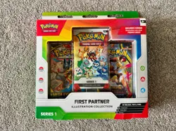 Pokemon First Partner Illustration Collection Series 1 New Sealed - Image 1