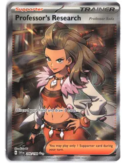 Professor's Research (Professor Sada) 240/198 Scarlet & Violet Pokemon - Image 1