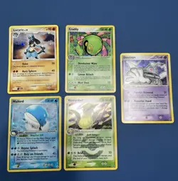 Pokemon Vinatge Holo Lot Of 5 - Conditions Vary! - See Photos&Read Description!! - Image 1