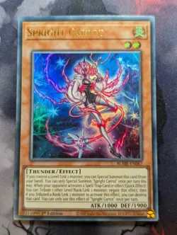 Yugioh - Spright Carrot - BLMR-EN067 - Ultra Rare - 1st Edition - NM - Image 1