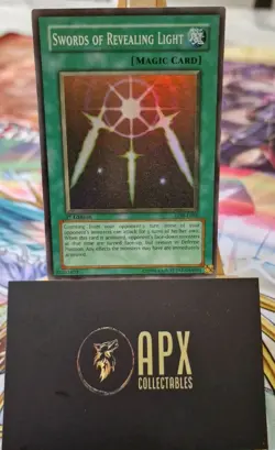 Yu-Gi-Oh - Swords Of Revealing Light - LOB-E081 - Super Rare - 1st Ed - Mint - Image 1