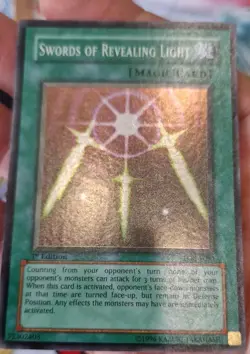 Yu-Gi-Oh - Swords Of Revealing Light - LOB-E081 - Super Rare - 1st Ed - Mint - Image 3
