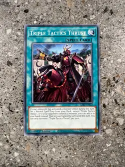 Yugioh TCG Triple Tactics Thrust L26D-ENS23 1st Edition NM-M Combined Ship - Image 1