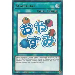 YUGIOH RA05-EN111 Scapegoat Ultra Rare 1st Edition NM - Image 1