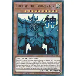 YUGIOH RA05-EN129 Obelisk the Tormentor Ultra Rare 1st Edition NM - Image 1