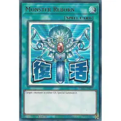 YUGIOH RA05-EN108 Monster Reborn Ultra Rare 1st Edition NM - Image 1