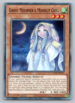 Ghost Mourner & Moonlit Chill - L5DD-ENC11 - Common - 1st Edition - Yugioh - Image 1