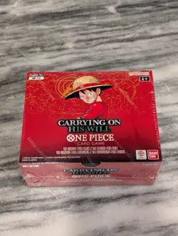 One Piece TCG OP-13 Carrying On His Will ENGLISH Booster Box SEALED w/ Acrylic - Image 2