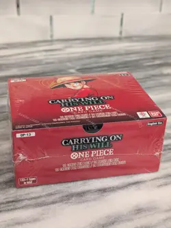 One Piece TCG OP-13 Carrying On His Will ENGLISH Booster Box SEALED w/ Acrylic - Image 3