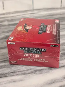 One Piece TCG OP-13 Carrying On His Will ENGLISH Booster Box SEALED w/ Acrylic - Image 4