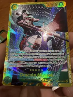 One Piece CCG Dracule Mihawk SEC Foil OP14-119 EN - Image 1