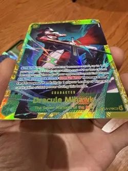 One Piece CCG Dracule Mihawk SEC Foil OP14-119 EN - Image 2