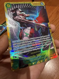 One Piece CCG Dracule Mihawk SEC Foil OP14-119 EN - Image 5