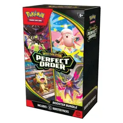 Pokemon Trading Card Game Mega Evolution Perfect Order Booster Bundle 6 Pack - Image 2
