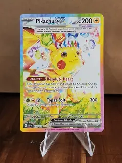 Pikachu ex - 238/191 - SIR - Surging Sparks - Pokemon Card Freshly Packed - Image 1