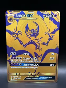 Lunala GX SM103a - Pokemon Sun & Moon Black Star Promo Card - NM - Image 1