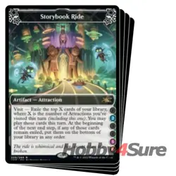 Storybook Ride (2/5/6) X4 M/NM Magic: The Gathering MTG Unfinity - Image 1