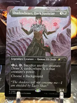 MTG | Shadowheart, Dark Justiciar ✨FOIL✨ [Secret Lair DND] - Image 1