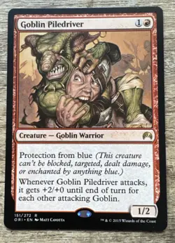 MTG - Goblin Piledriver - Image 1