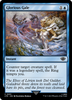 Glorious Gale [The Lord of the Rings: Tales of Middle-Earth] Magic MTG - Image 1