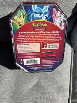 Pokemon TCG Evolution Celebration Tin GLACEON GX BRAND NEW Factory SEALED XY - Image 2