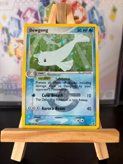 Pokemon TCG Dewgong 3/112 Reverse Holo Rare FireRed LeafGreen - NM - Image 1