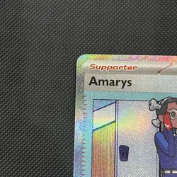 Amarys Prismatic Evolutions 170/131 Full Art Sir Pokemon TCG - Image 2