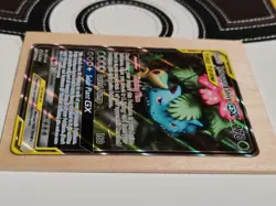 Pokemon Card Venusaur & Snivy GX Tagteam Ultra Rare SM229 Holo - Image 5