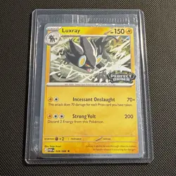 Pokemon Luxray 028/088 Perfect Order Stamped Promo Sealed NM Mint - Image 1