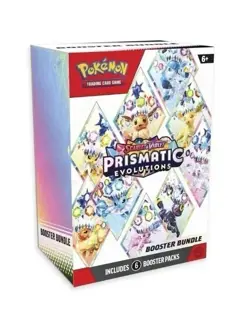 Pokemon TCG Scarlet & Violet Prismatic Evolutions Booster Bundle Factory Sealed - Image 3