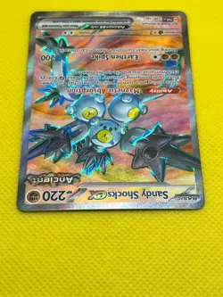 Pokemon Tcg Sandy Shocks ex 228/182 Full Art SV Paradox Rift - Image 3