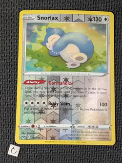 Snorlax 131/185 - Vivid Voltage Reverse Holo Rare Pokemon TCG NM - Image 1