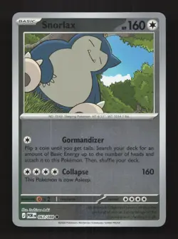 Snorlax 063/088 Common Perfect Order Pokemon Reverse Holo Near Mint - Image 1