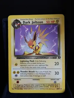 Pokemon TCG - Dark Jolteon⚡#38/82 Team Rocket - English NM - Image 1
