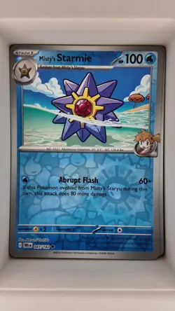 MISTY'S STARMIE 047/182 REVERSE HOLO DESTINED RIVALS LP - Image 1