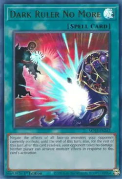 x1 Dark Ruler No More - MP22-EN262 - Ultra Rare - 1st Edition Yu-Gi-Oh! M/NM - Image 1