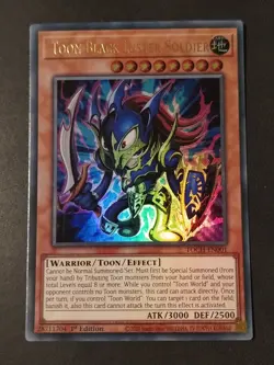 Yu-Gi-Oh ! - Toon Black Luster Soldier - TOCH-EN001 - Ultra Rare - Image 1