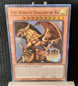 Yu-Gi-Oh! The Winged Dragon of Ra *ULTRA RARE (STAMP)* RA05-EN130 1st Ed NM/M - Image 1