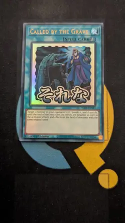 RA05-EN117 Called by the Grave Variant Art Ultra Rare 1st Ed YuGiOh - Image 1