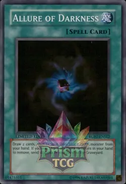 Allure of Darkness super rare RGBT-ENSE2 Yugioh - Image 1