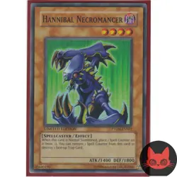 Yugioh Hannibal Necromancer PTDN-ENSE2 Super Rare NM - Image 1