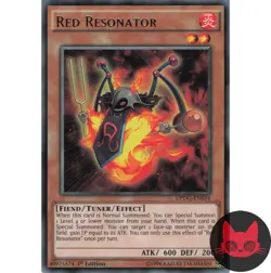 Yugioh Red Resonator DPDG-EN024 Rare 1st Edition NM - Image 1
