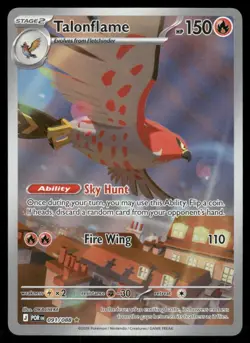 Pokemon Cards Talonflame 091/088 Perfect Order Holo Illustration Rare NM - Image 1