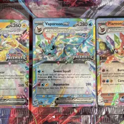 Pokemon TCG Prismatic Evolutions 9 Card Surprise Box Promo Complete Set (Sealed) - Image 4