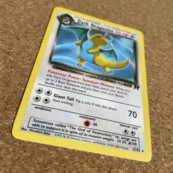 Pokemon TCG Dark Dragonite 22/82 Team Rocket Edition Rare Card 2000 NM WOTC - Image 2
