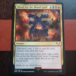Mtg Blood for the Blood God! NM/M Warhammer 40K 108/168 - Image 1