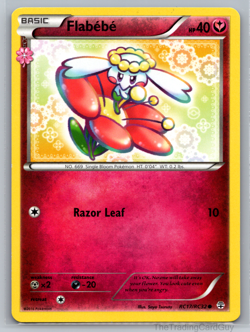 Pokemon TCG Flabebe RC17/RC32 XY Generations Radiant Collection Regular LP - Image 1