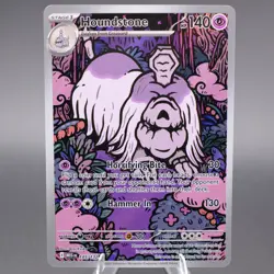 Houndstone 145/132 Illustration Rare ME01: Mega Evolution Pokemon TCG NM - Image 1
